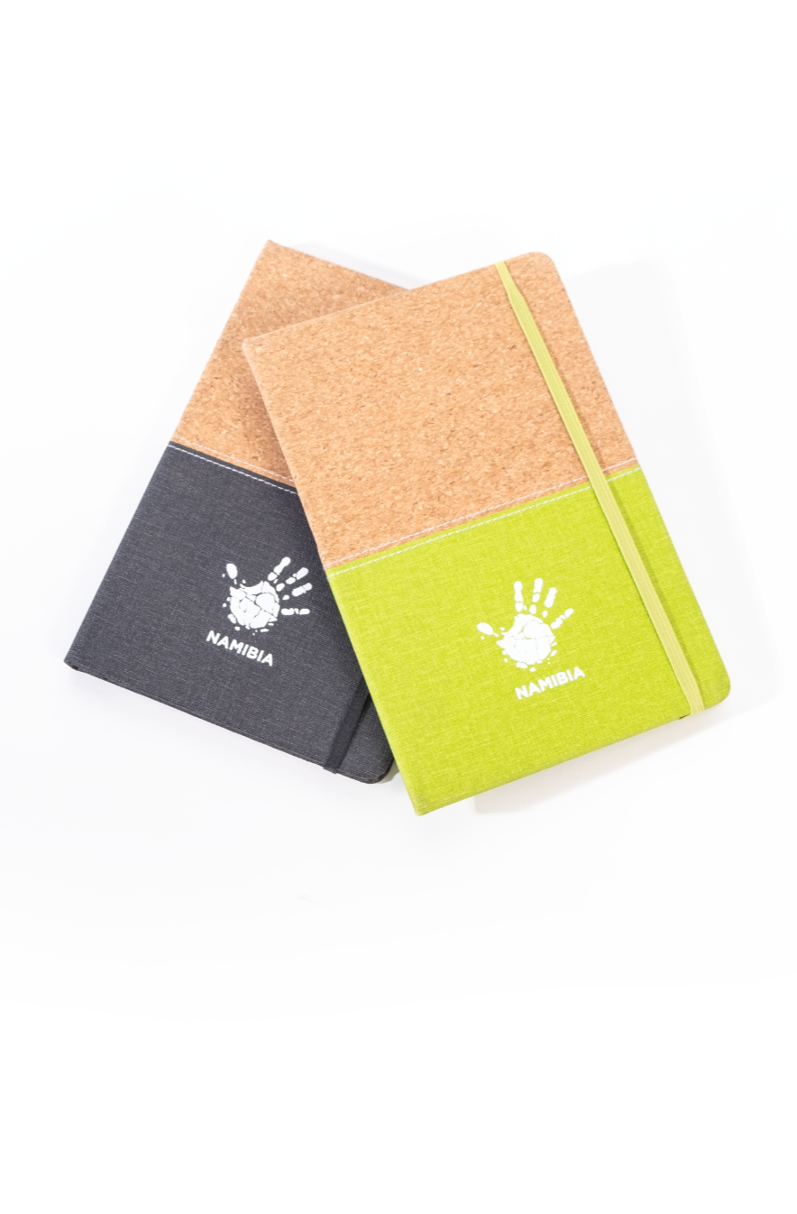 Gondwana Collection Namibia Merchandise - Sustainable Cork Notebook