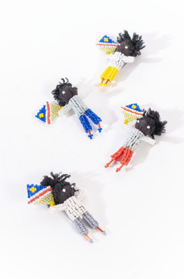 Namibian travel doll Pin
