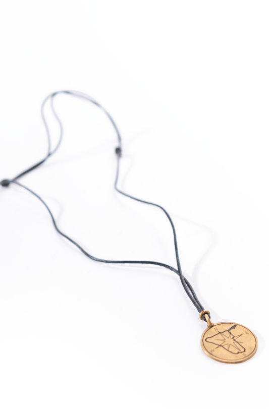 Tameka - Unisex Compass Necklace