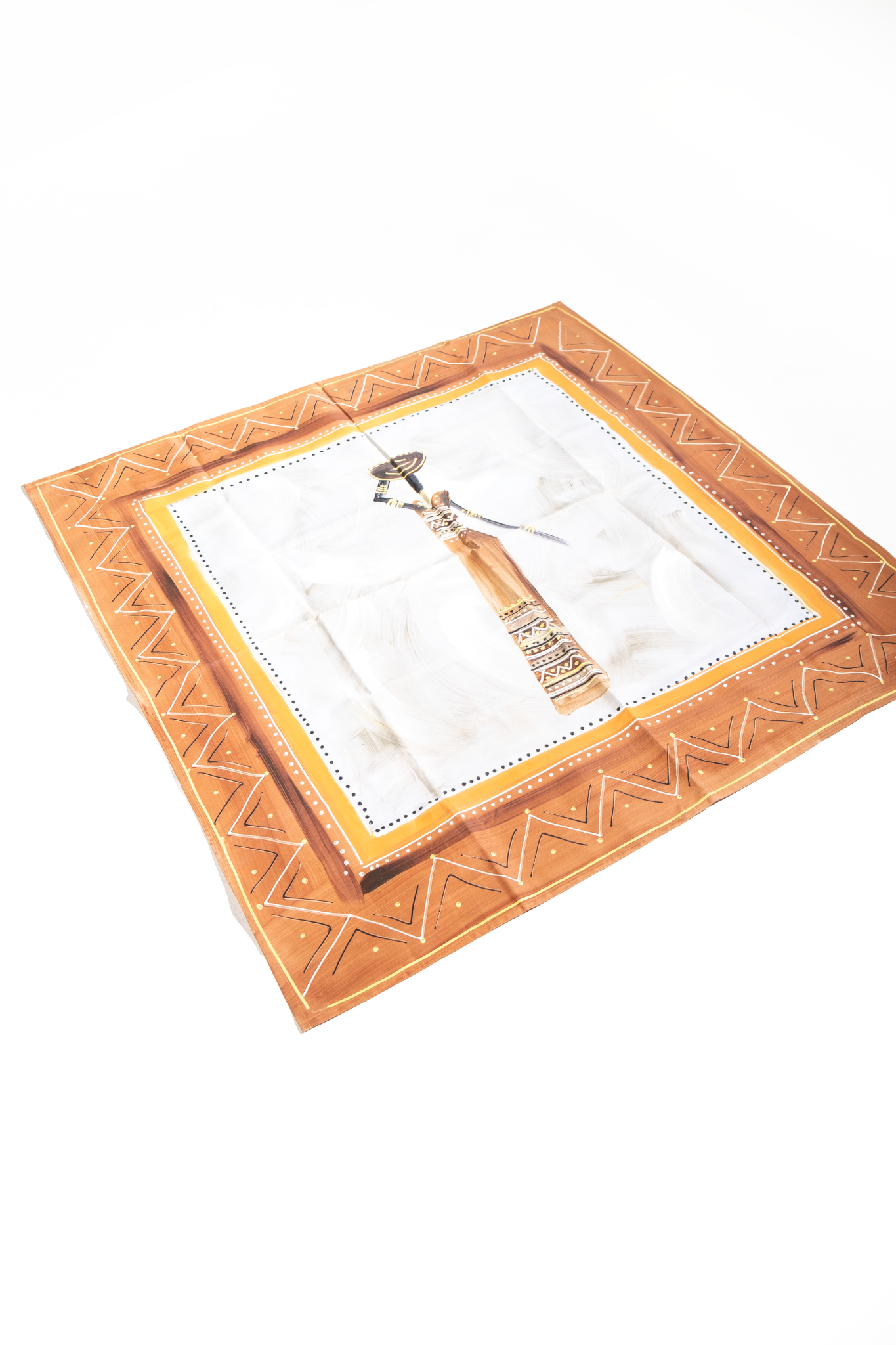Hand painted table cloth
