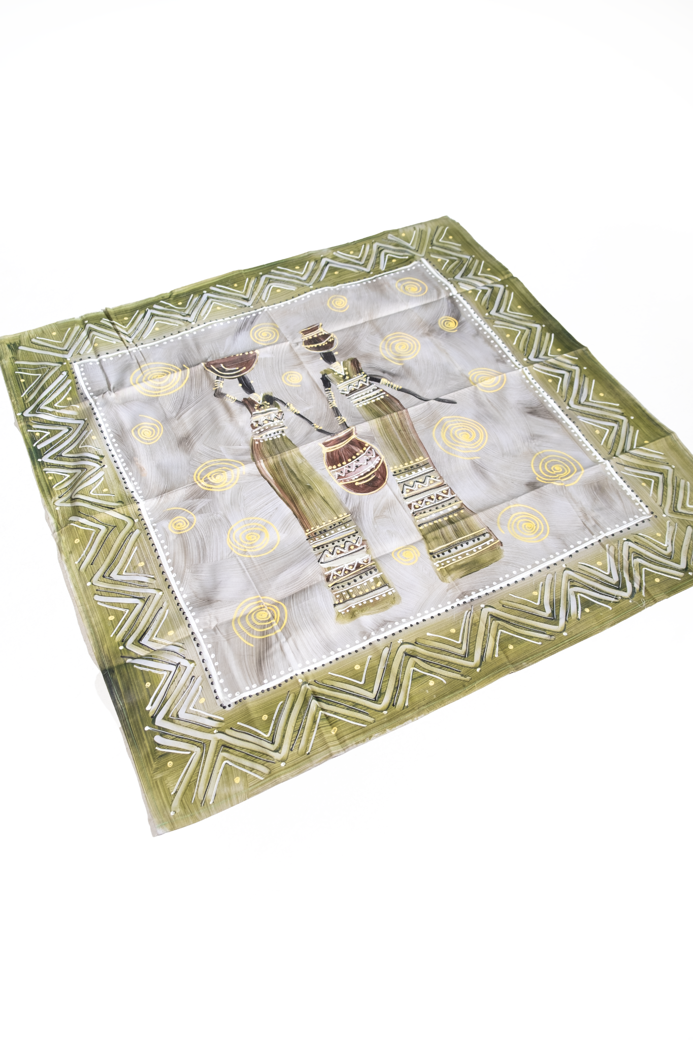 Hand painted table cloth
