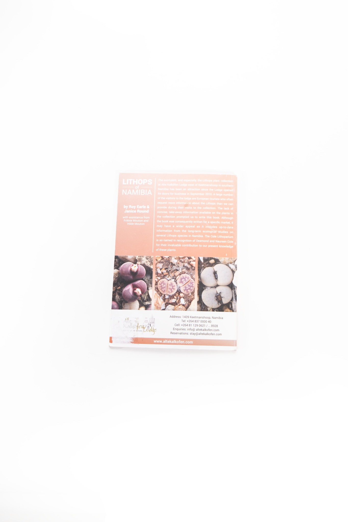 Lithops of Namibia Book