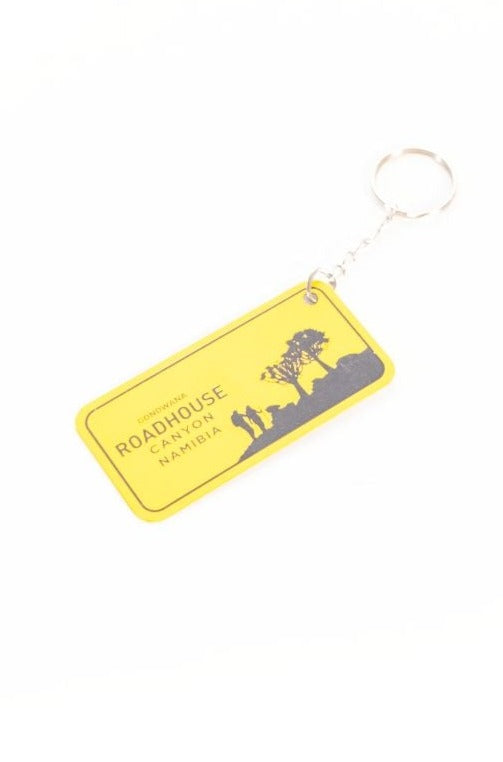 Mini Canyon Roadhouse Numberplate Keyring