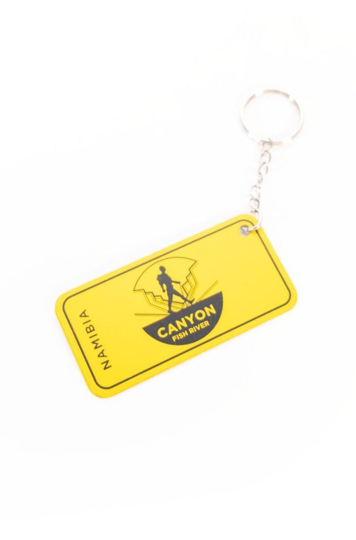 Mini Canyon Roadhouse Numberplate Keyring