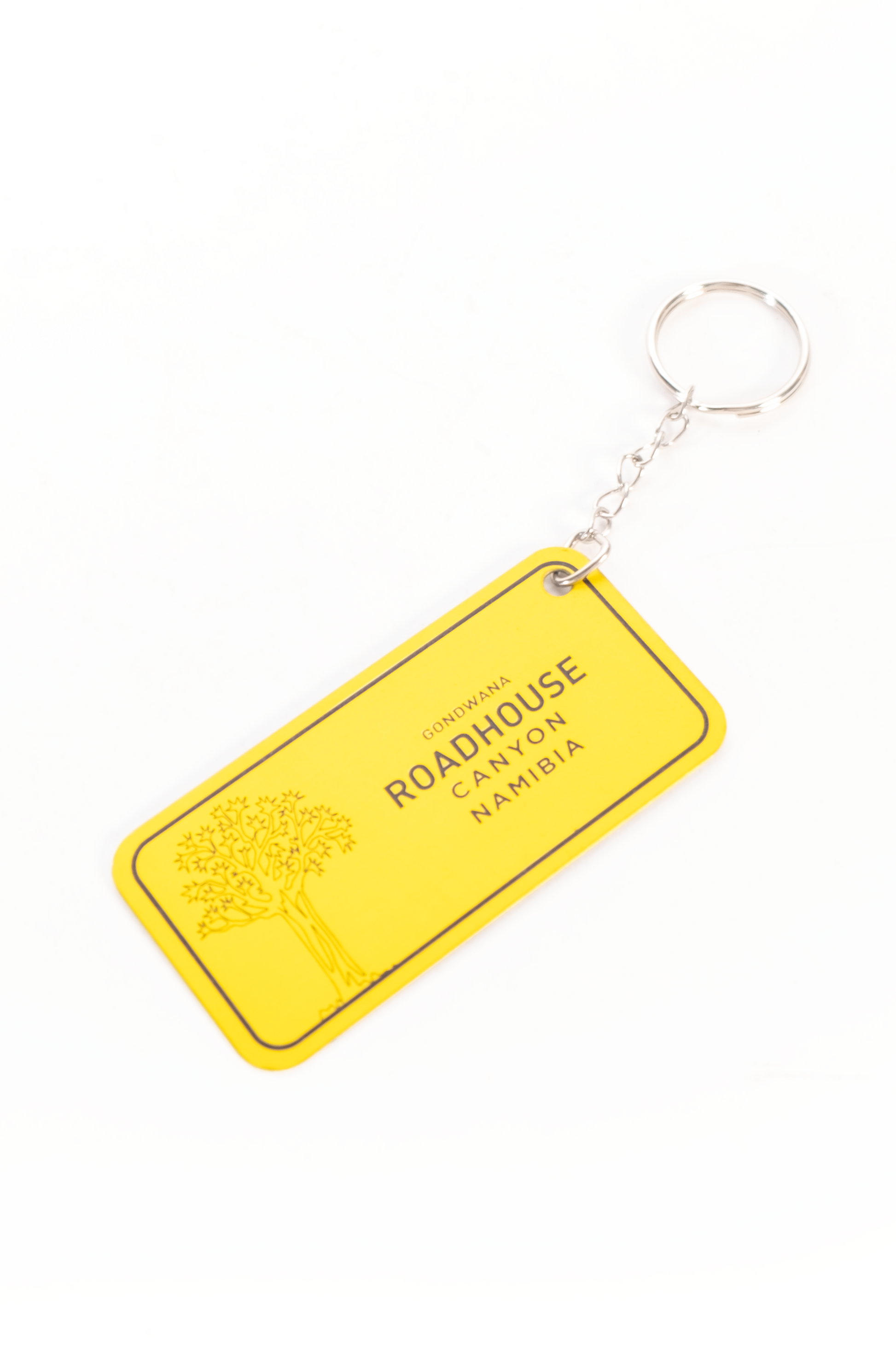 Mini Canyon Roadhouse Numberplate Keyring