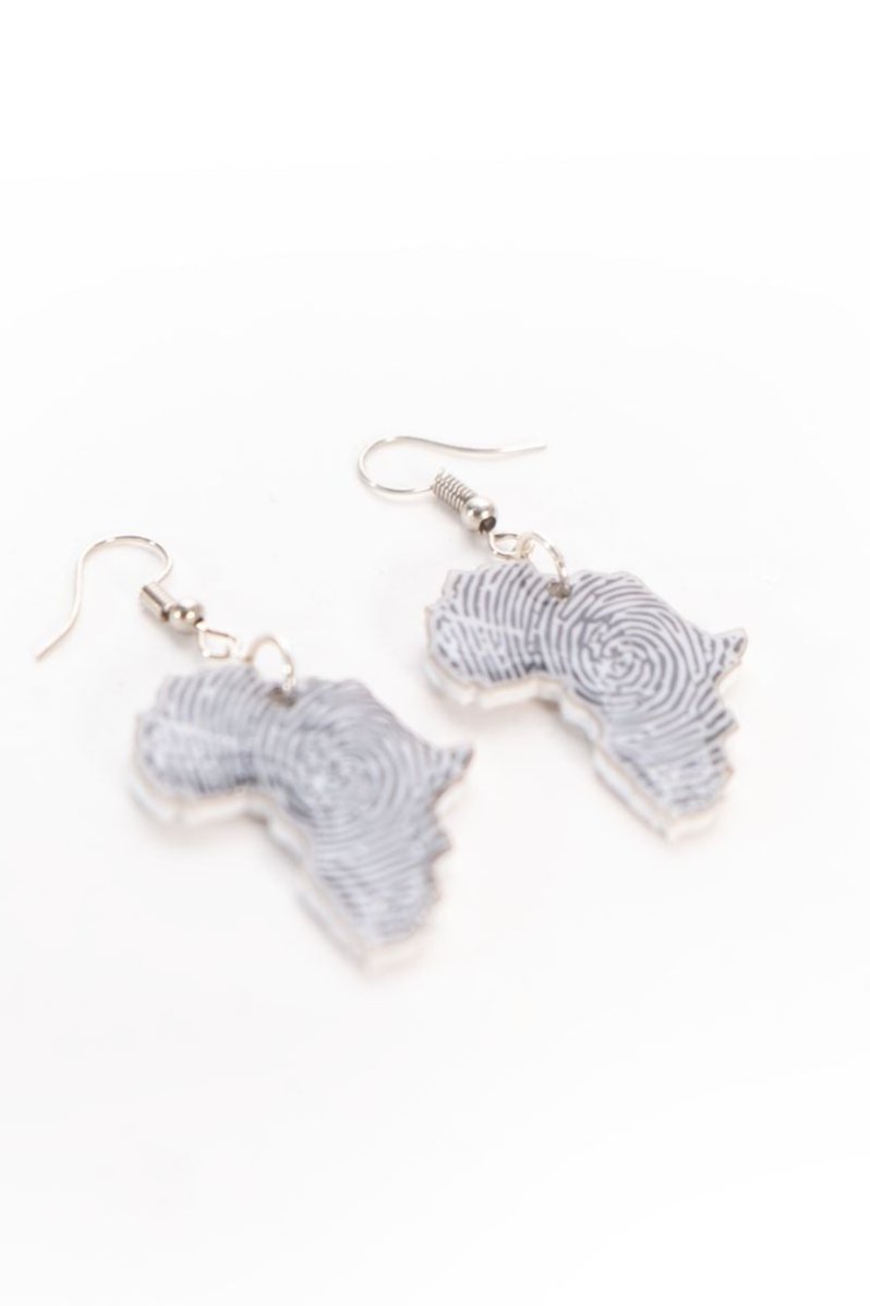 Africa resin Earrings