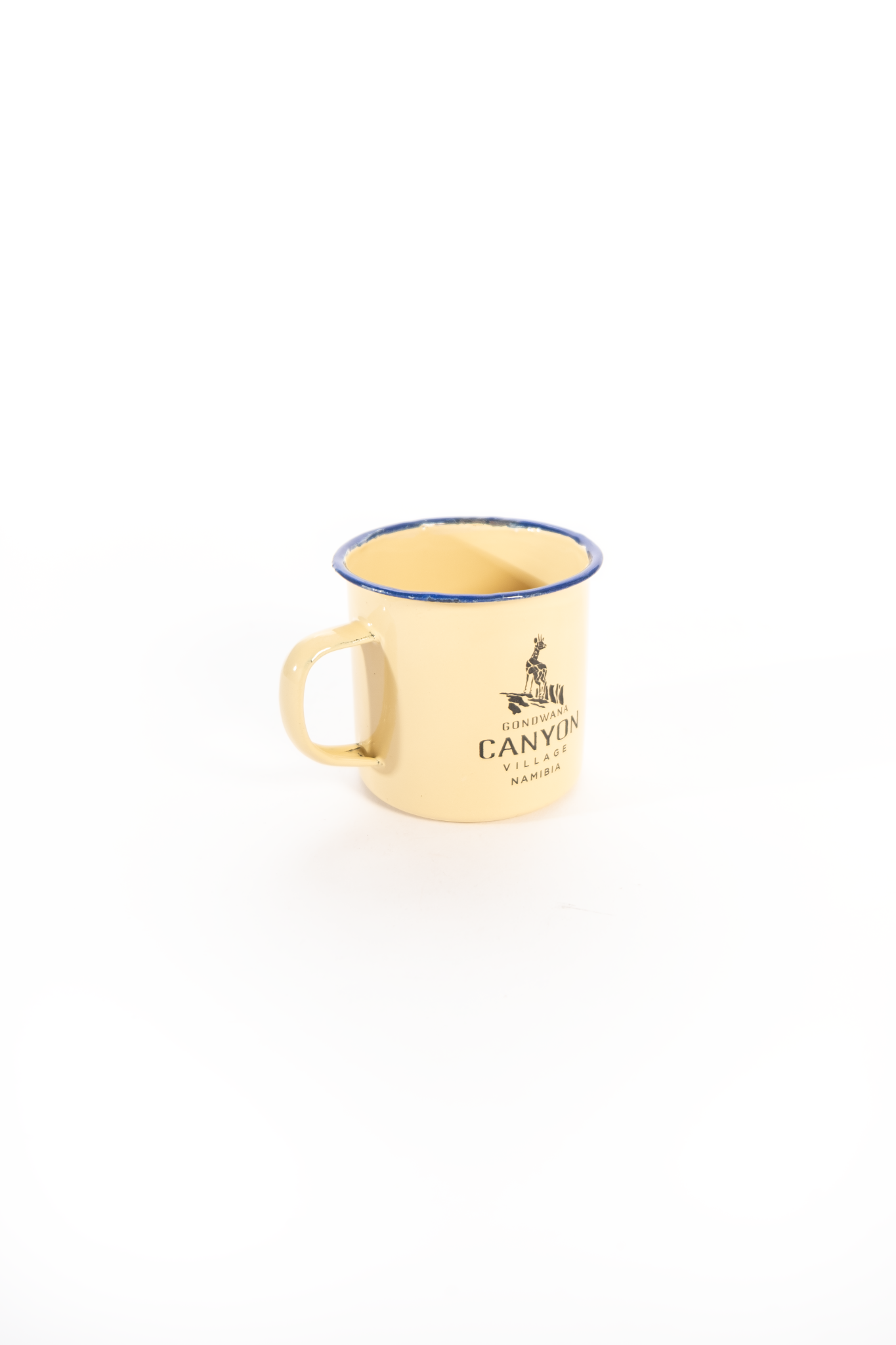 Canyon Village enamel Mug yellow - 250ml