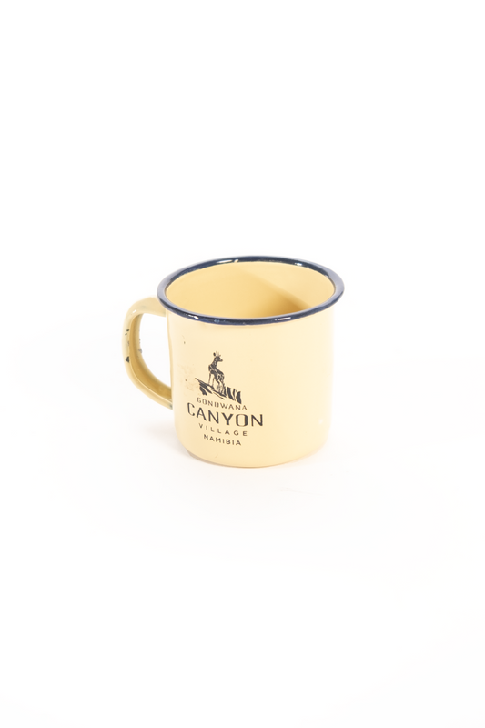 Canyon Village enamel Mug yellow - 100ml