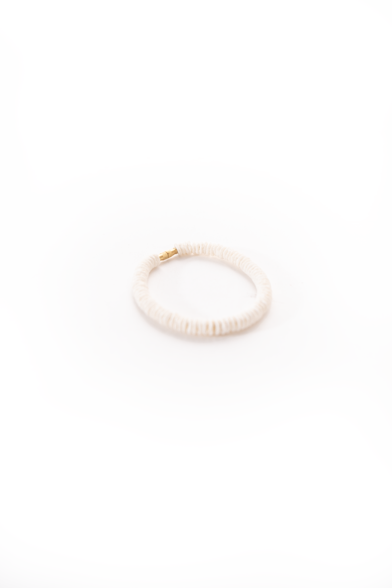 Ostrich eggshell beaded Bracelet