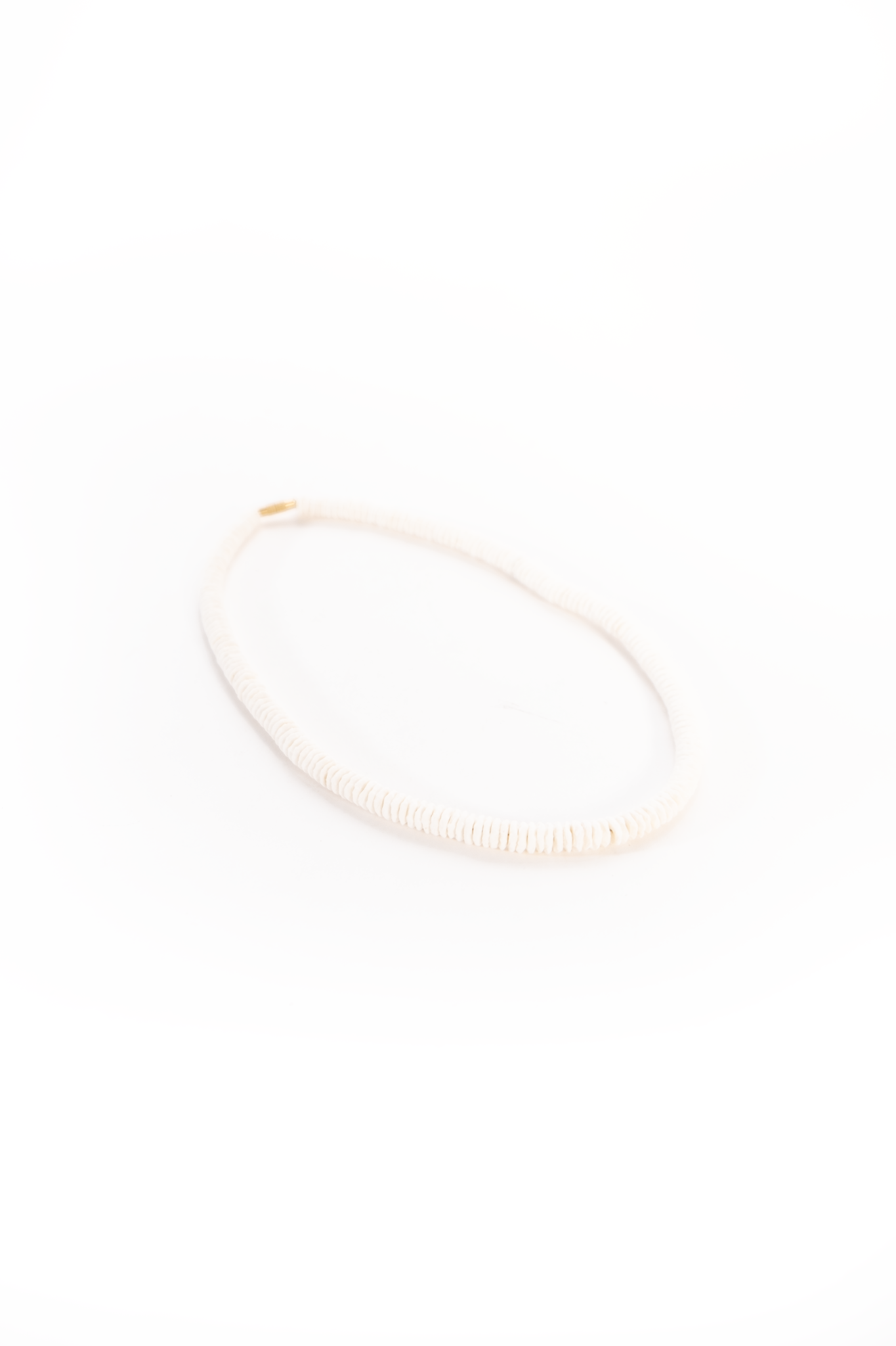 Ostrich eggshell beaded Necklace