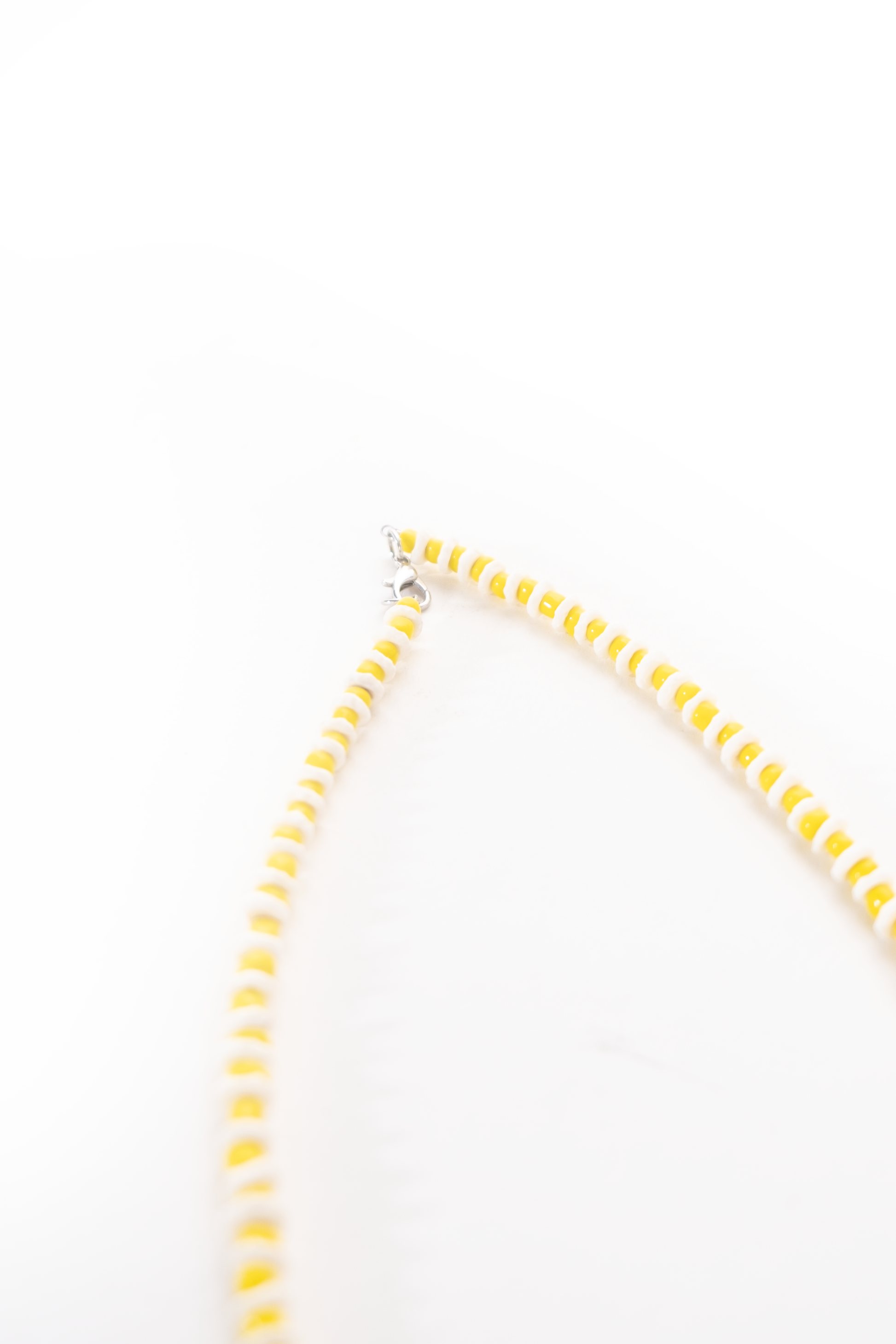 Ostrich eggshell beaded Necklace