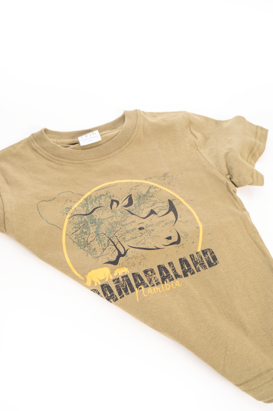 Damaraland rhino kids t-shirt
