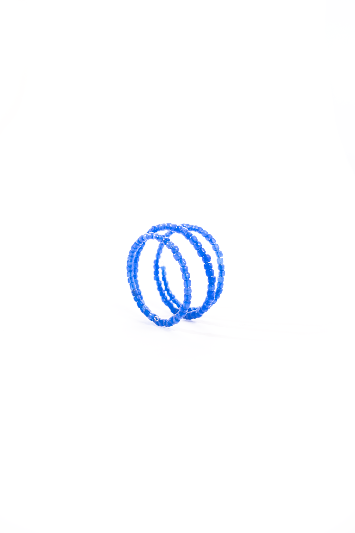 Spiral blue Bracelet