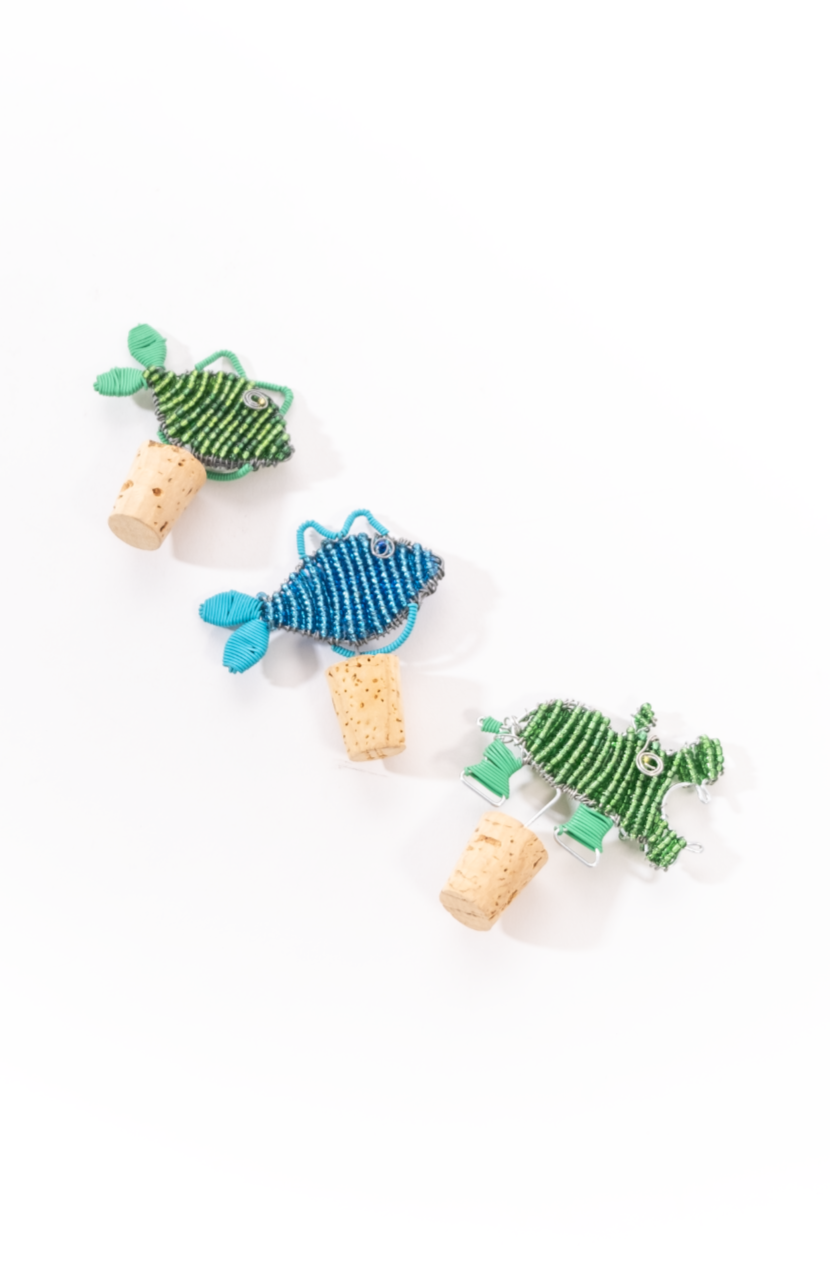 Beaded Animal Bottle Cork