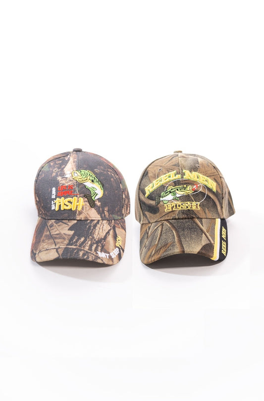 Camouflage Fishing Cap