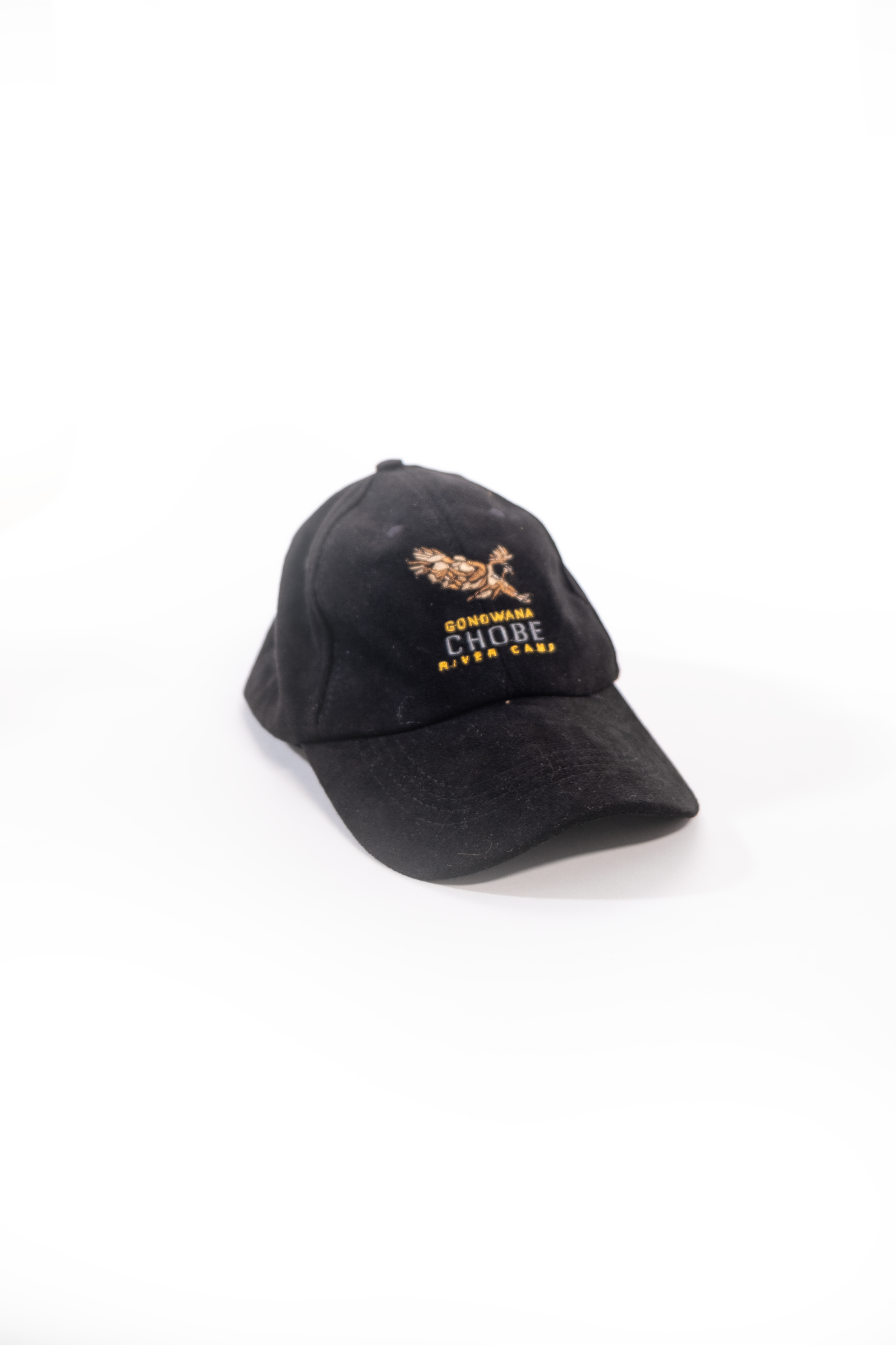 Chobe River Camp black Imitation Suede Cap