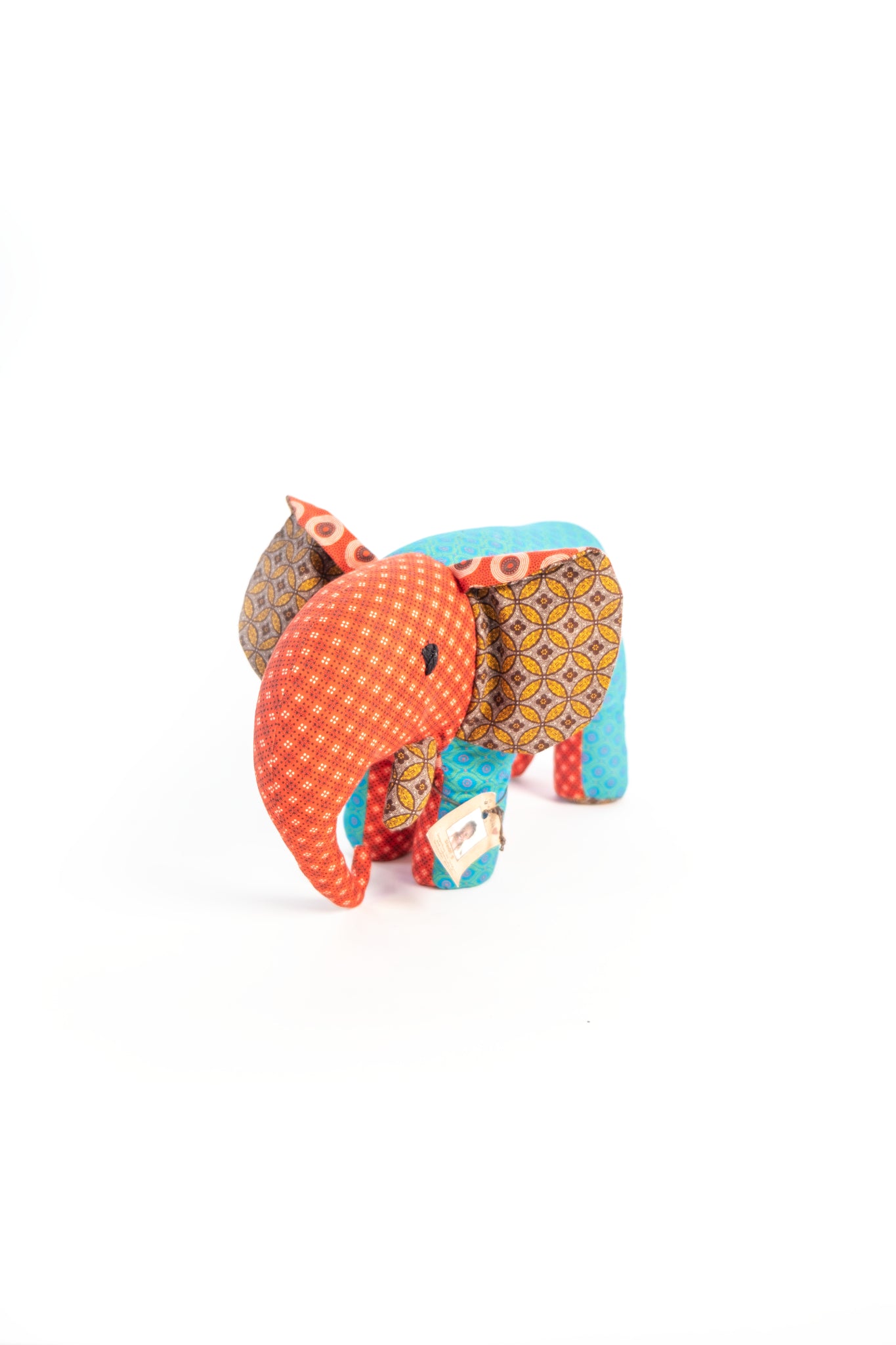 Little Bugs - Shwe Shwe Buntes Elefanten-Stofftier Groß