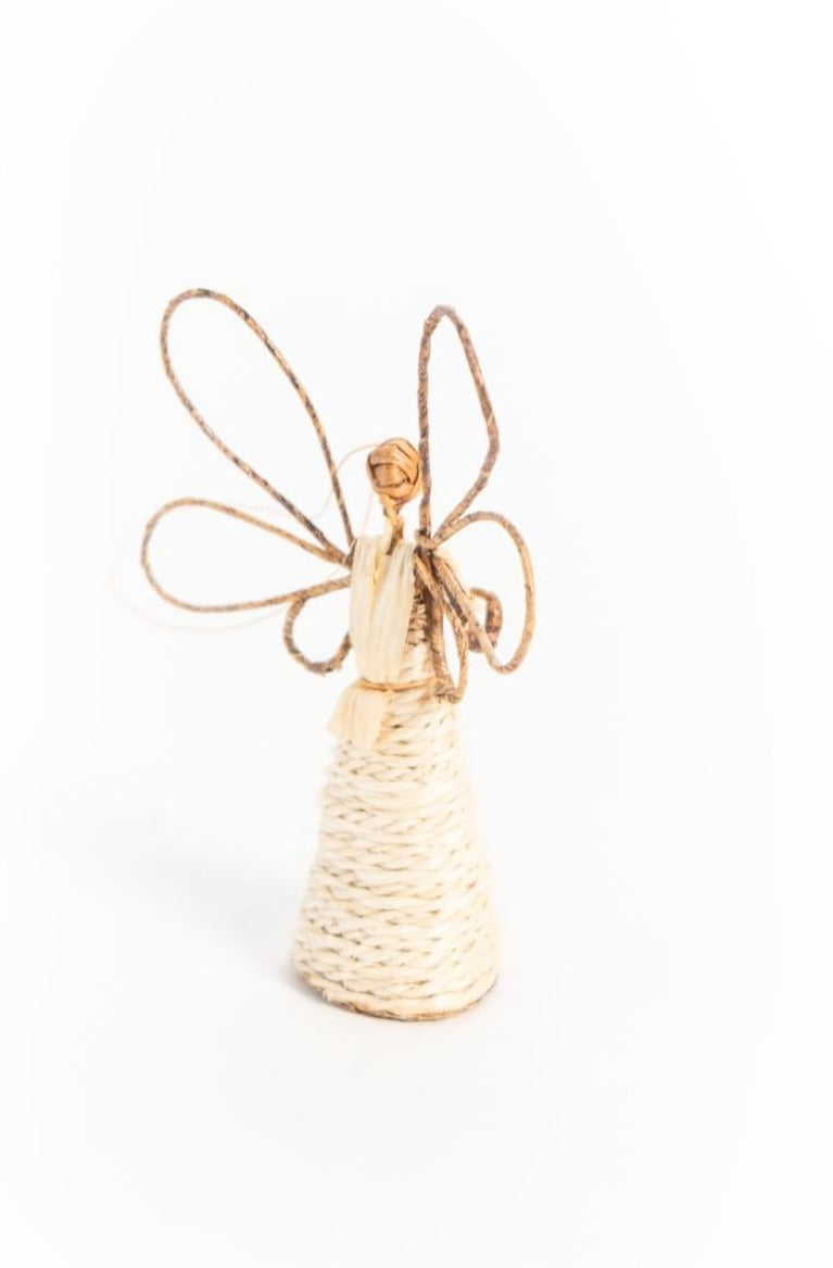 Banana leaf Christmas Angel
