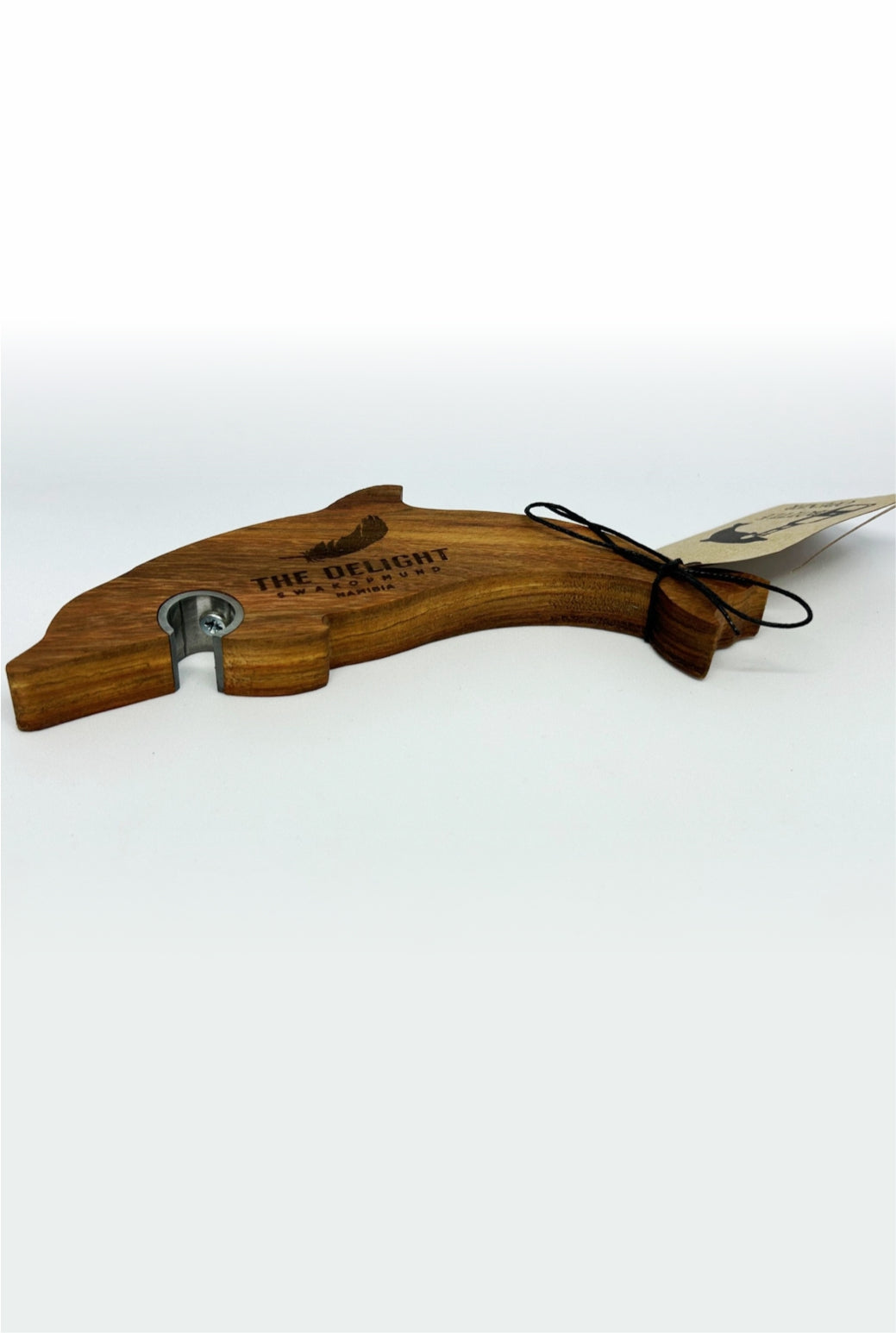 Dolphin Wooden Bottle Opener