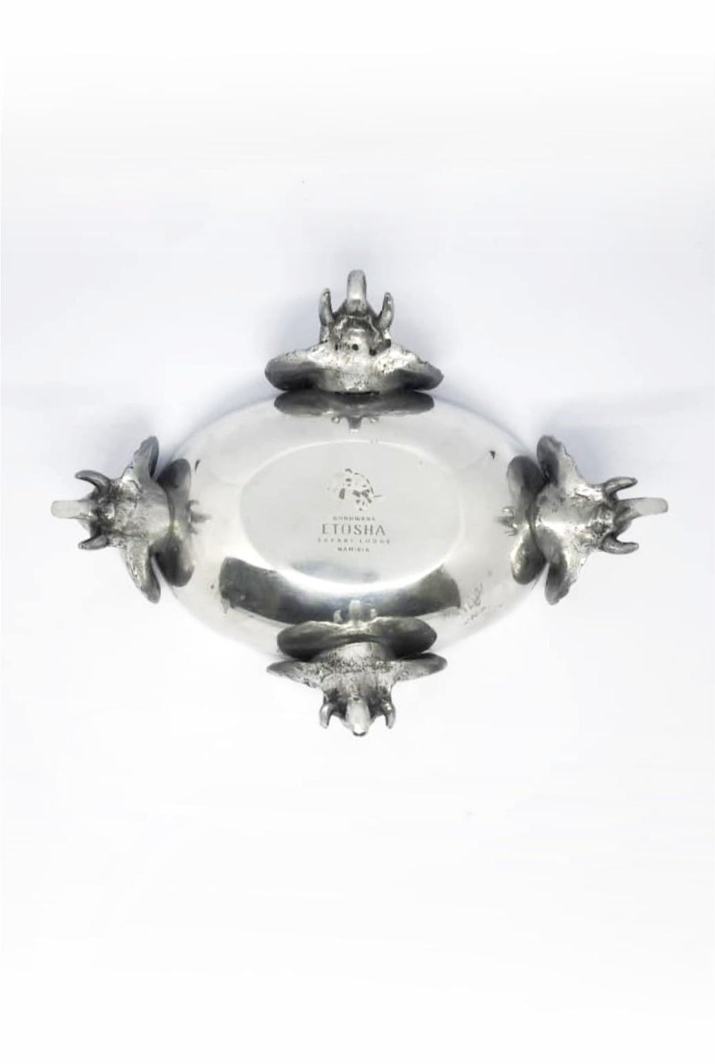 Elephant aluminium oval Bowl