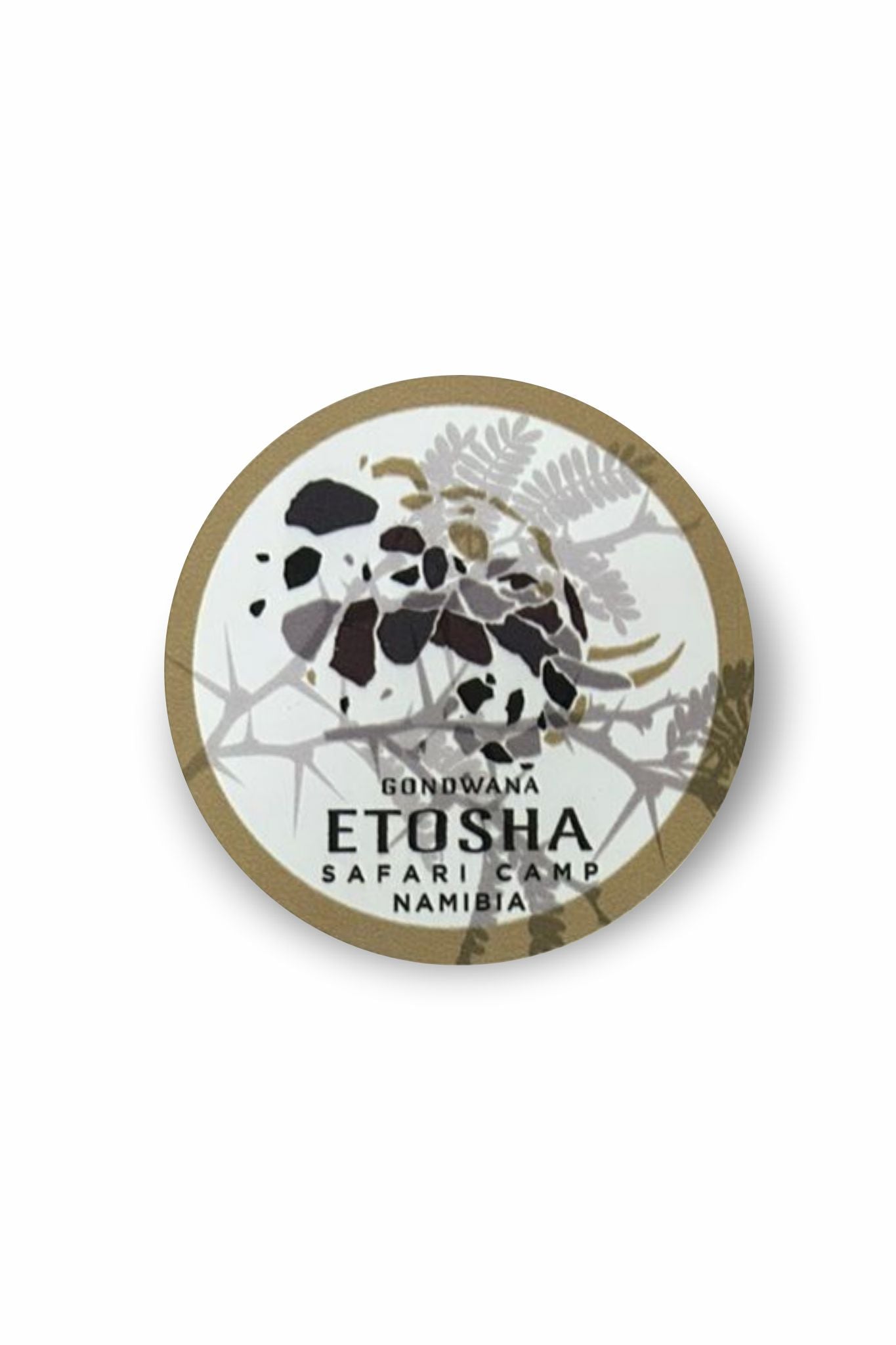 Etosha safari camp sticker