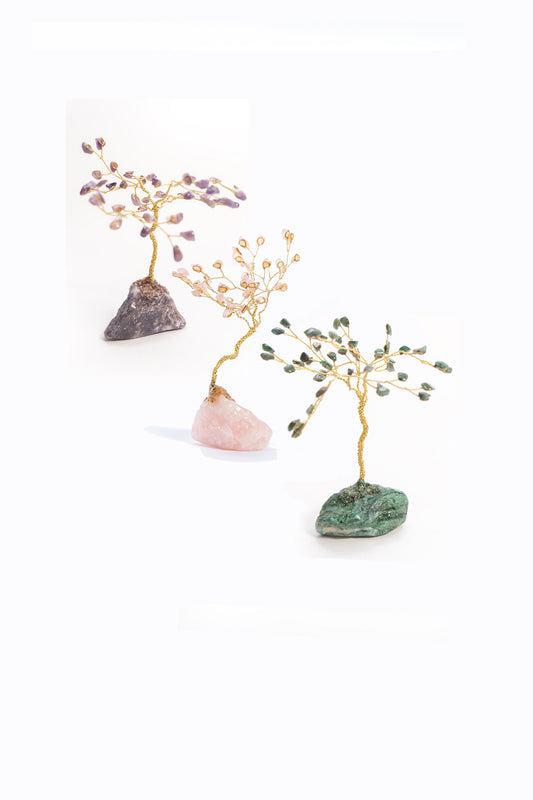 Purple Quartz Gem Tree
