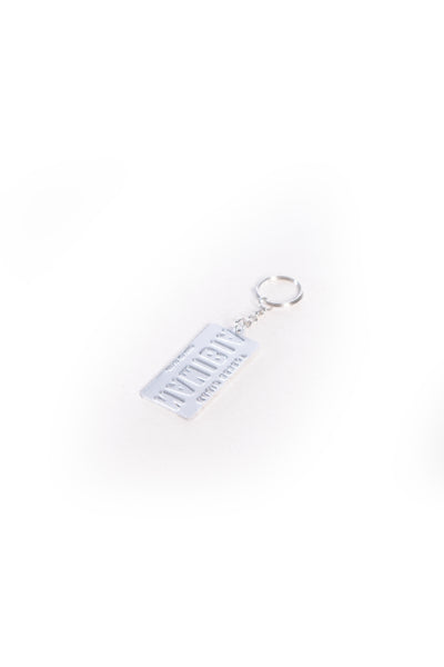 Metal License Plate Keyring Holder