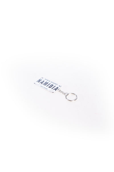 Metal License Plate Keyring Holder