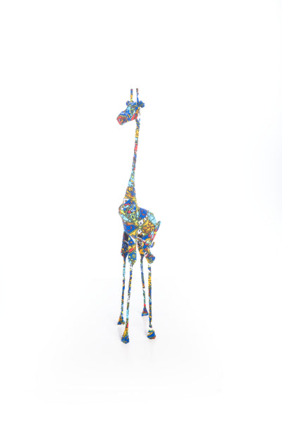 Décor de tissu de cire métallique Rhino