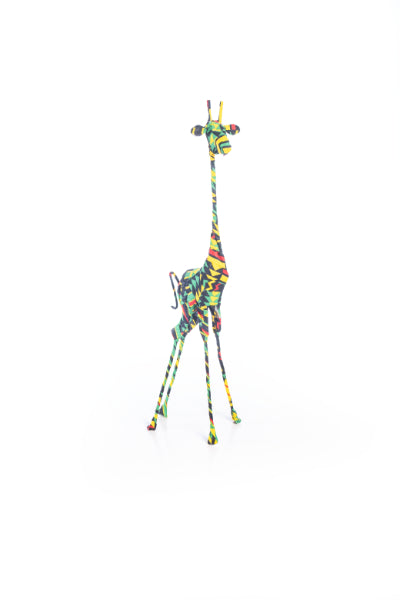 Décor de tissu de cire métallique Rhino