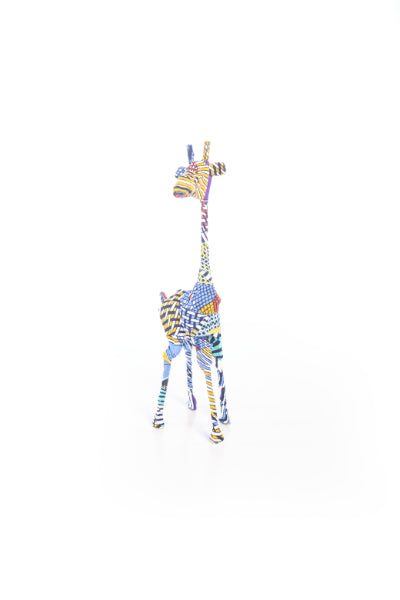 Décor de tissu de cire métallique Rhino