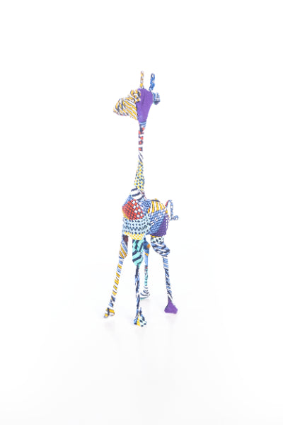 Décor de tissu de cire métallique Rhino