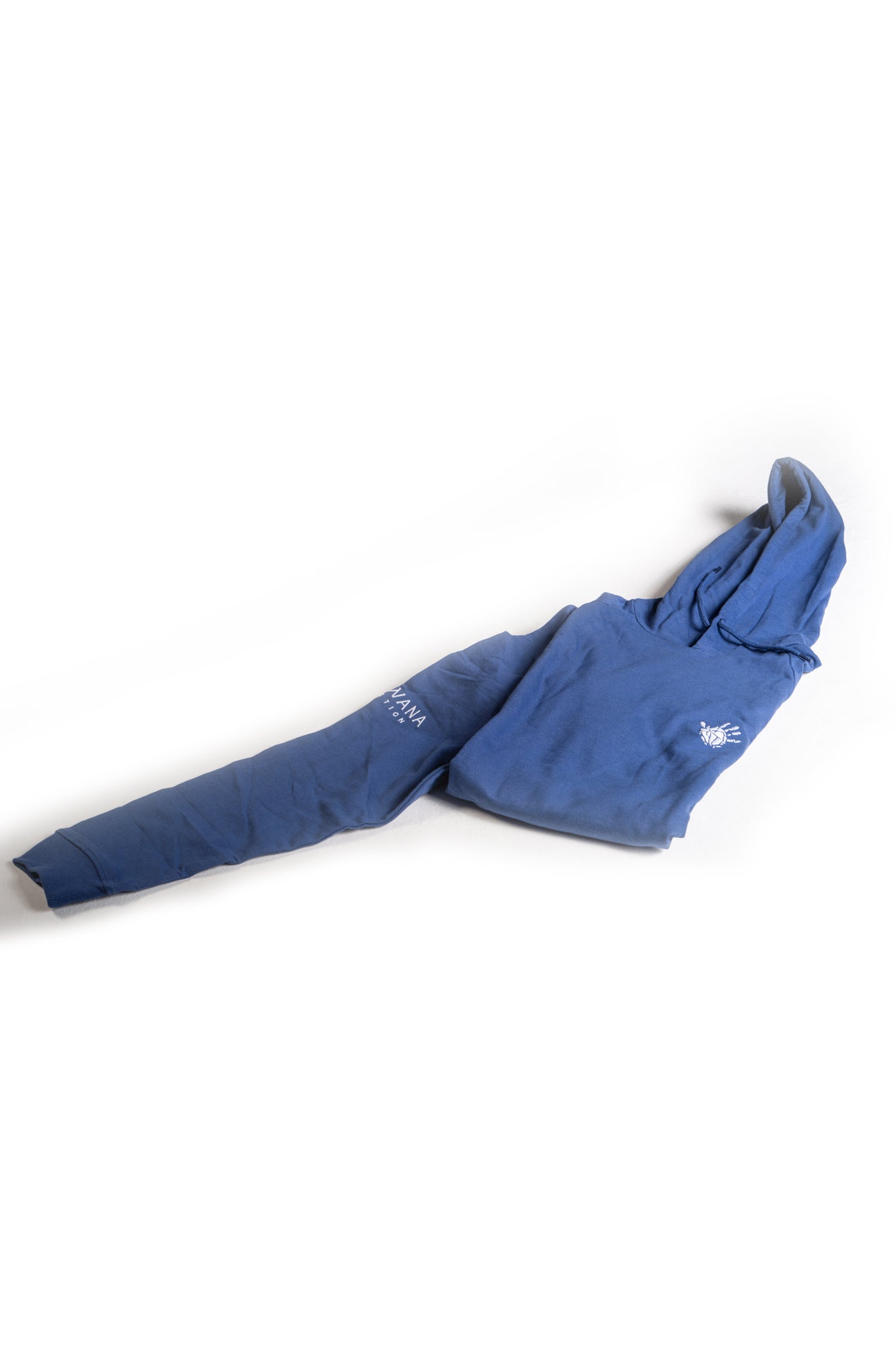 Gondwana hoodie hand logo embroider Blue