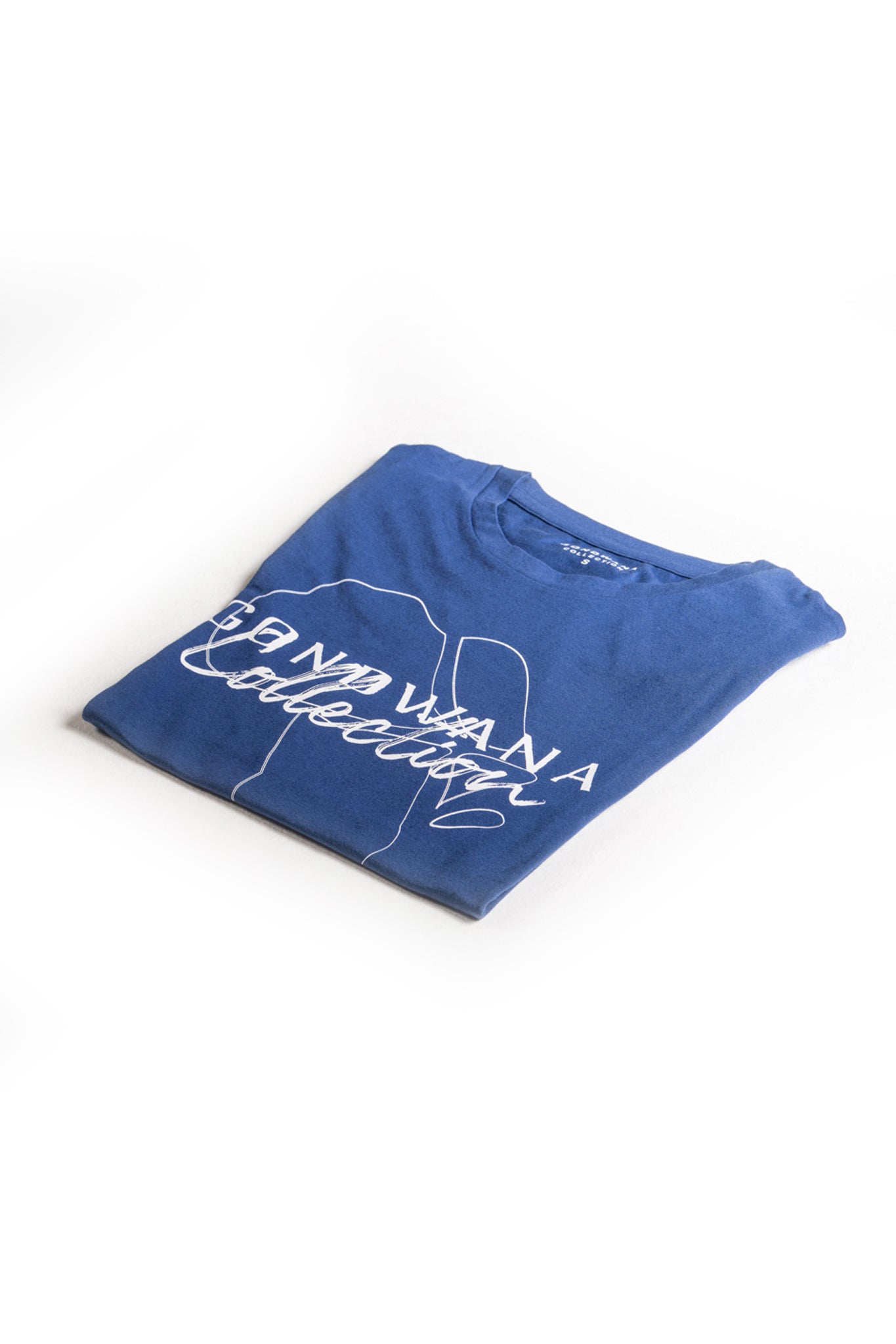 Gondwana African Print Women T-shirt Blue