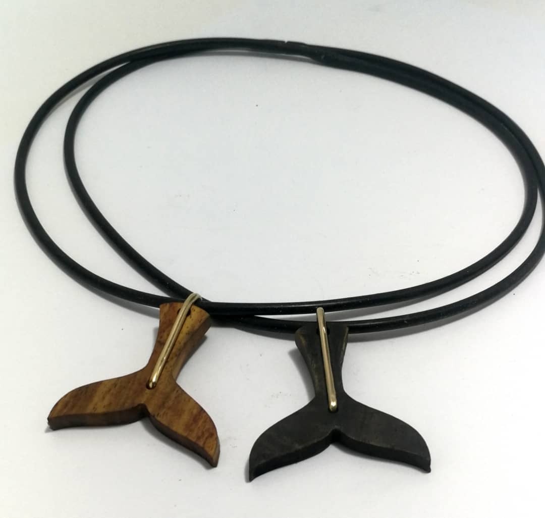 Whale Tail Pendant Necklace
