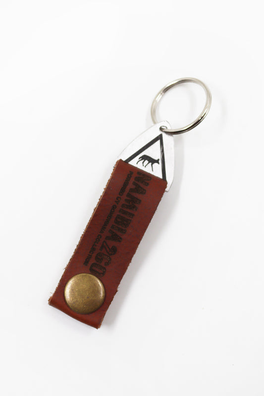 Namibia2Go Leather Keyring