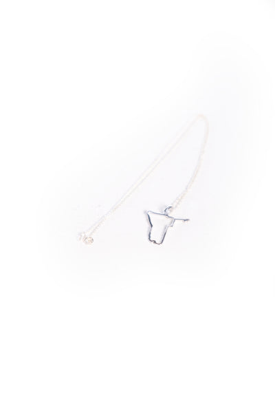 Care Trust - Collier en argent avec pierre tourmaline