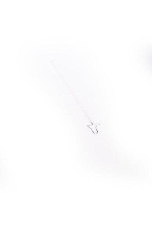 Care Trust - Collier en argent avec pierre tourmaline