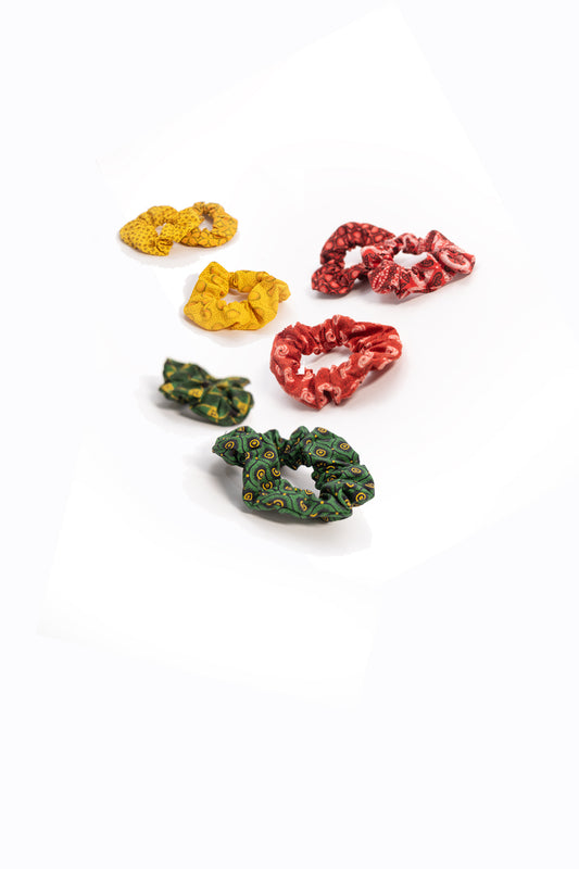 Little Bugs - Afrikanische Shweshwe-Haargummis