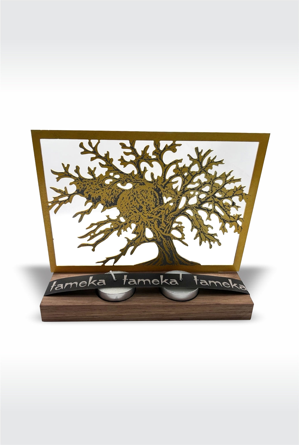 Golden Canopy Tealight Holder