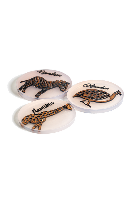 NamibiaCam resin Coaster