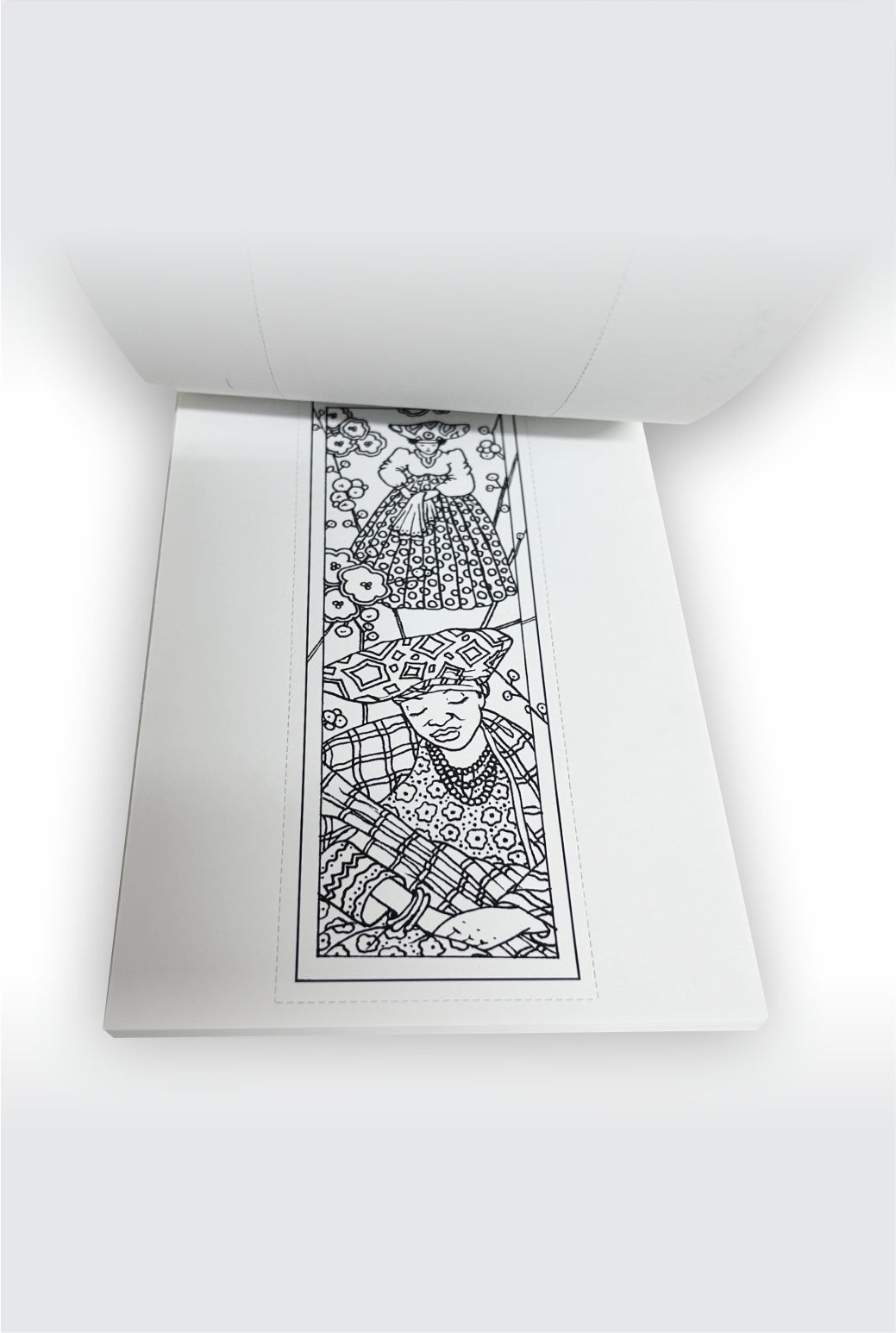 Desert Whisper Coloring - in Bookmark Book
