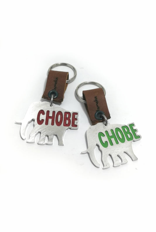 Aluminium Chobe Keyring