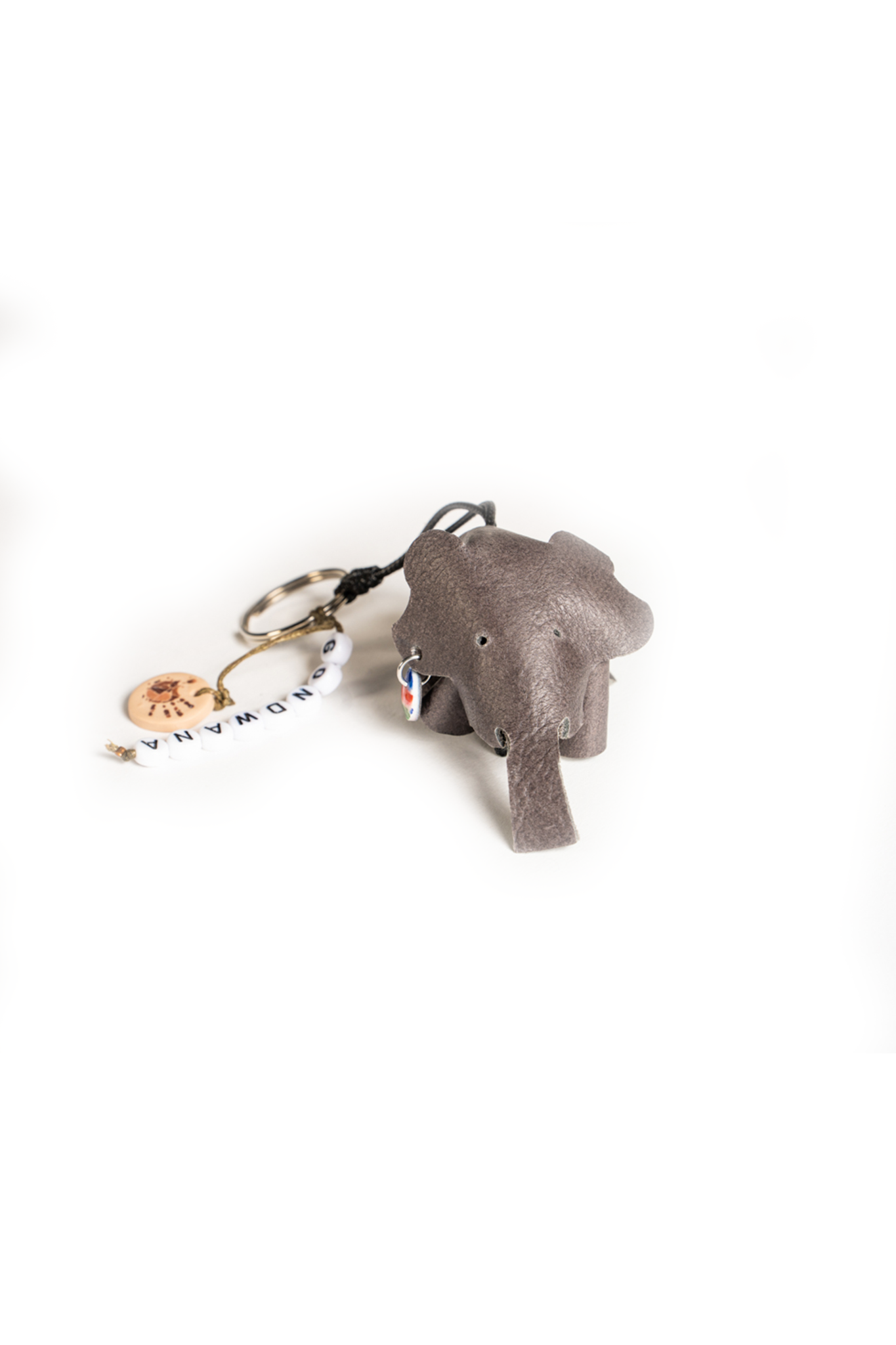 Animal leather Keyring