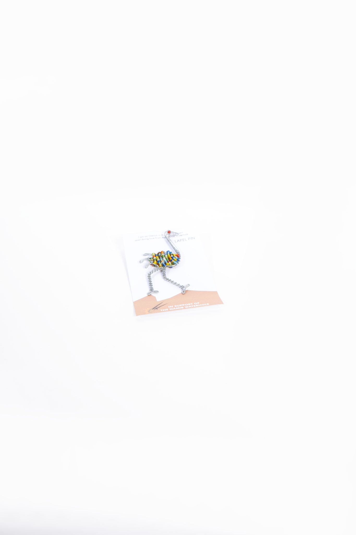 Handmade Beaded Lapel Pin