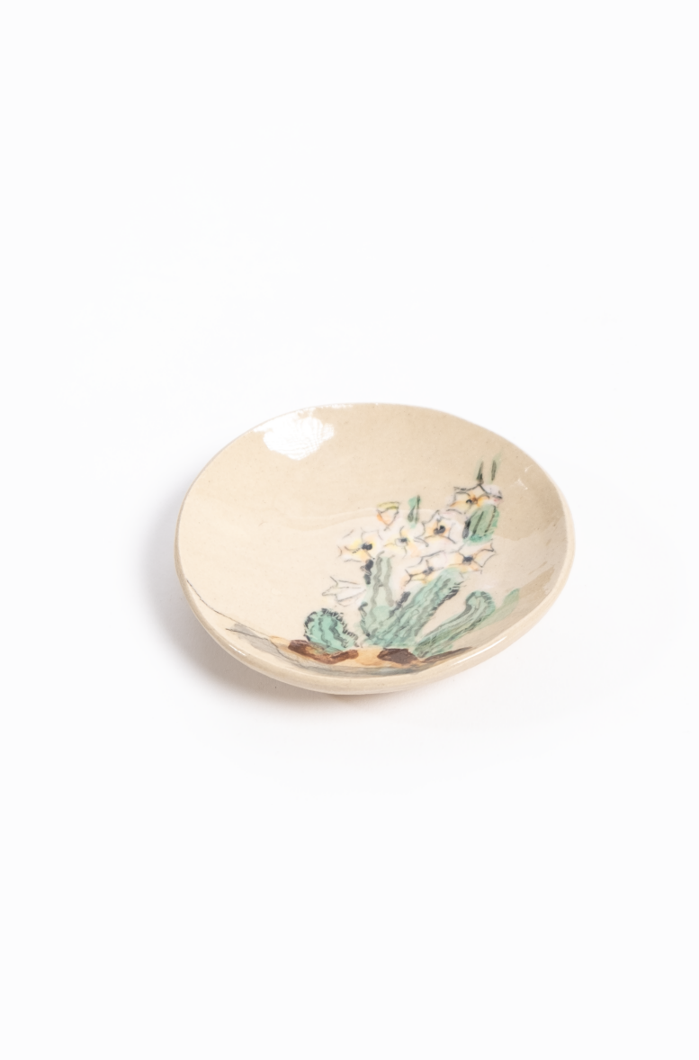 Hand Painted Trinket Plate Medium