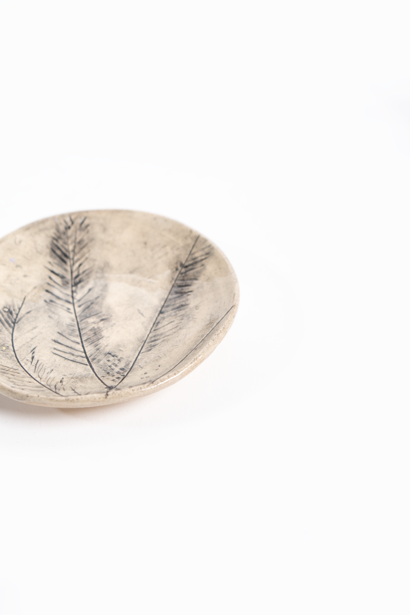 Hand Painted Trinket Plate Medium