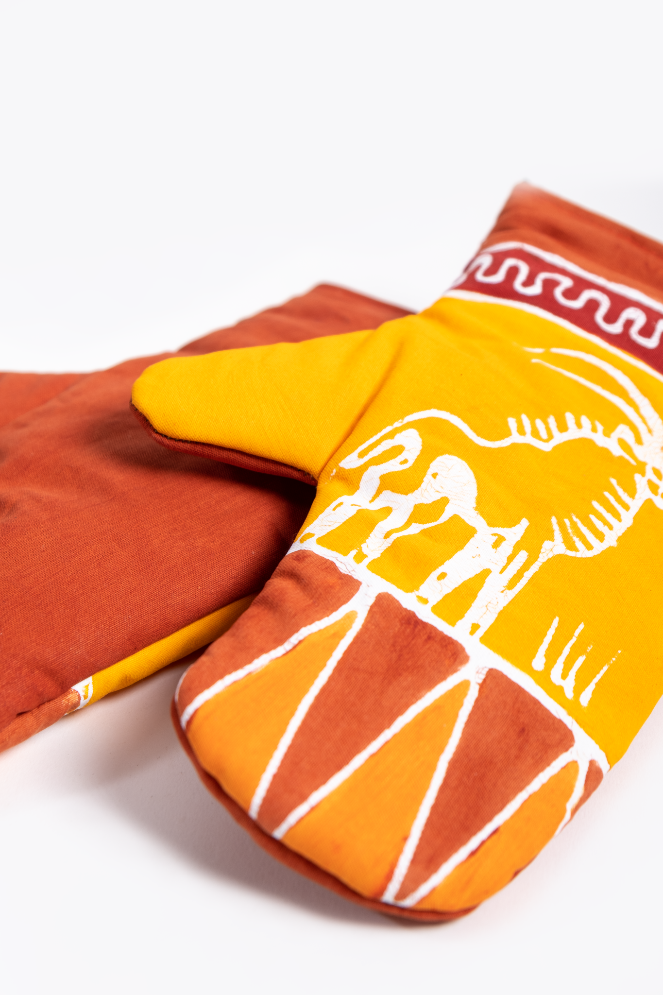 Batik Oven Gloves