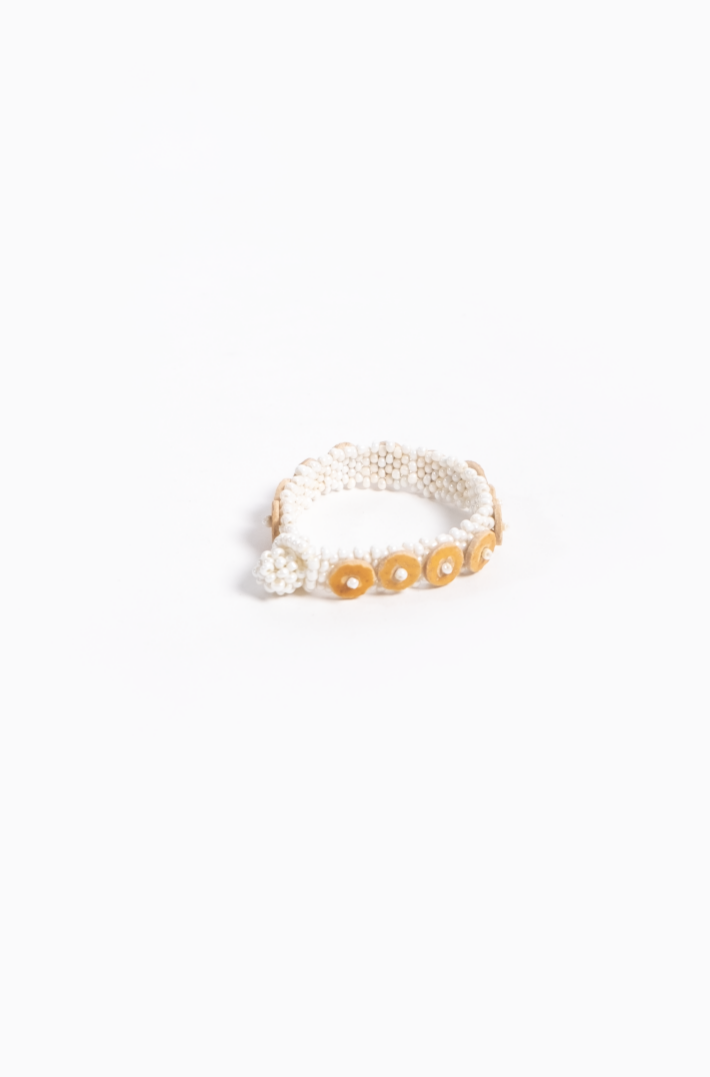Ostrich Eggshell Single Bracelet