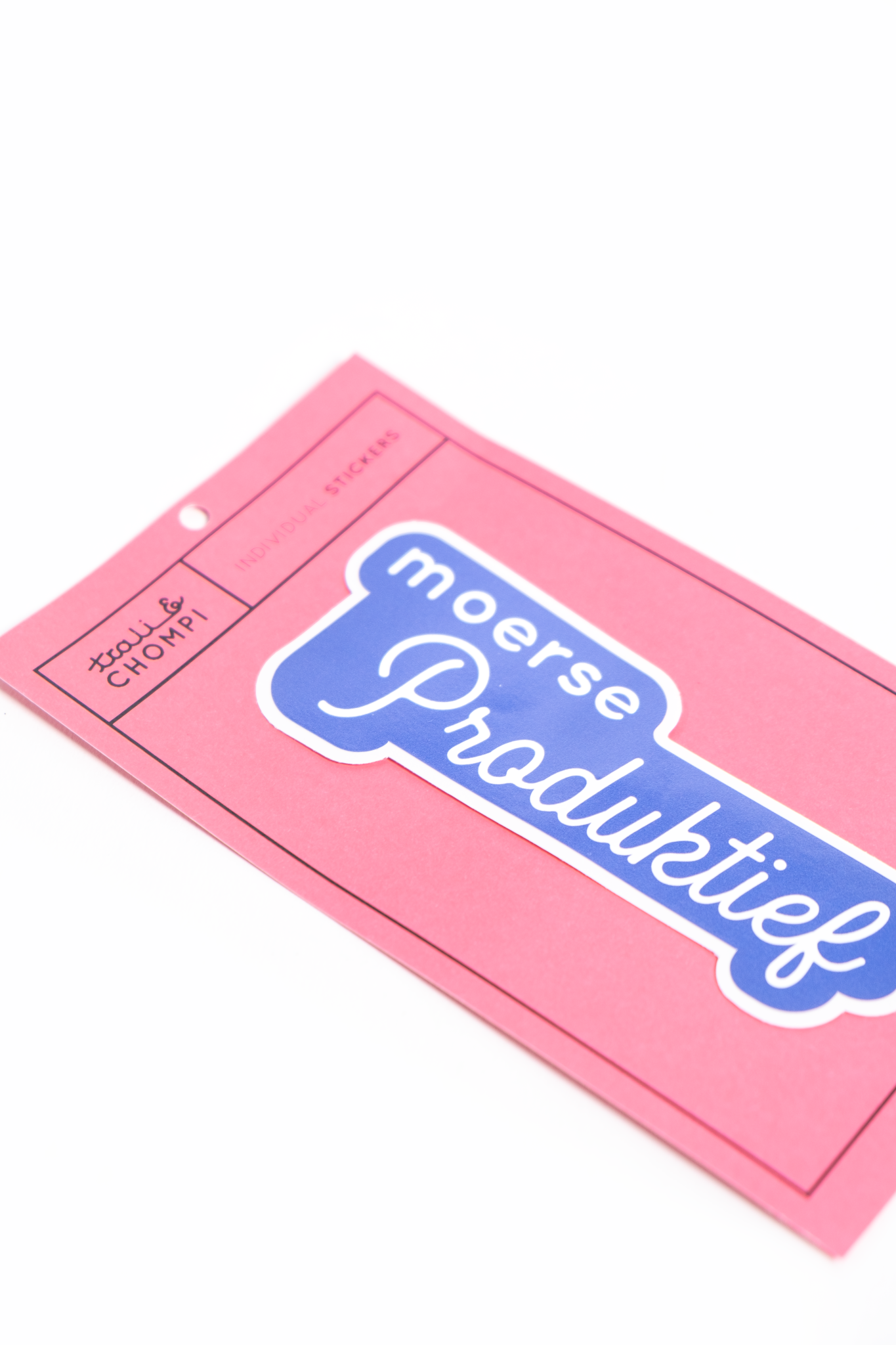 Moerse produktief Sticker